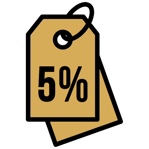 скидка на упаковку 5%