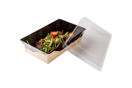 Контейнер OSQ OPSALAD 500 мл,  Black Edition 164х115х45 мм