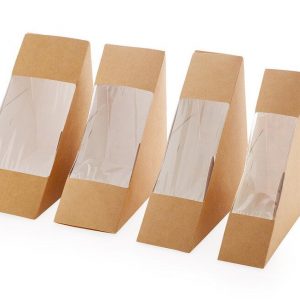 Упаковка для сандвича OSQ SANDWICH 70, 126x126x71 мм